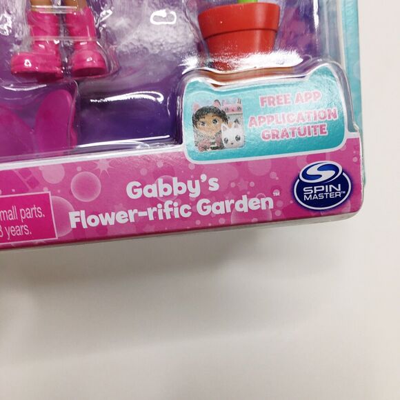 Netflix Gabby's Dollhouse Gabby's Flower-rific Garden Play‎ Set Figurine NEW - Picture 2 of 3